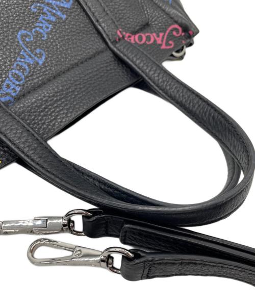 MARC JACOBS（マークジェイコブズ）MARC JACOBS (マークジェイコブズ) NEW YORK MAGAZINE (ニューヨークマガジン) MARC JACOBS 　NEW YORK MAGAZINE 　The Mini Tag Tote ブラックの古着・服飾アイテム