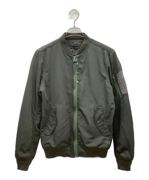 DIESEL（ディーゼル）DIESEL (ディーゼル) DIESEL　MA-1フライトジャケット グリーン サイズ:Sの古着・服飾アイテム