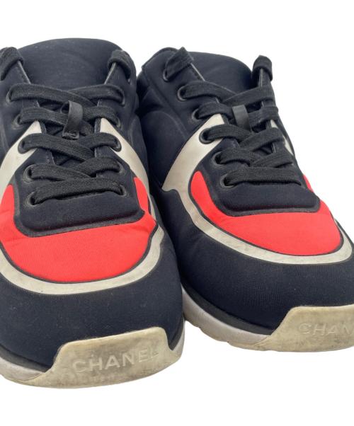 CHANEL（シャネル）CHANEL (シャネル) CHANEL　ローカットスニーカー ブラック サイズ:36の古着・服飾アイテム