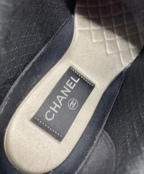 CHANEL（シャネル）CHANEL (シャネル) CHANEL　ローカットスニーカー ブラック サイズ:36の古着・服飾アイテム