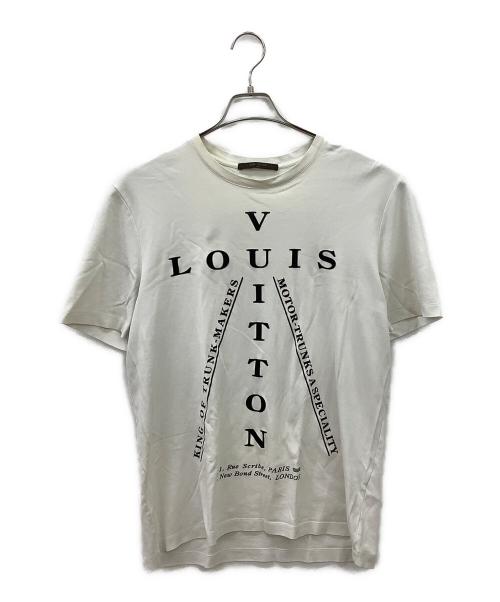 LOUIS VUITTON（ルイ ヴィトン）LOUIS VUITTON (ルイ ヴィトン) LOUIS VUITTON　半袖カットソー ホワイト サイズ:XLの古着・服飾アイテム