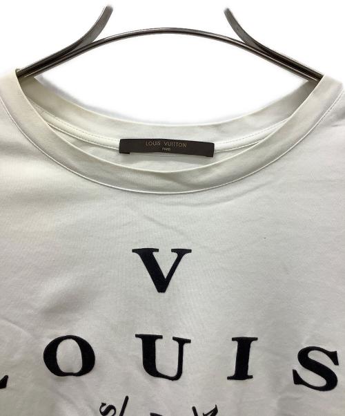 LOUIS VUITTON（ルイ ヴィトン）LOUIS VUITTON (ルイ ヴィトン) LOUIS VUITTON　半袖カットソー ホワイト サイズ:XLの古着・服飾アイテム