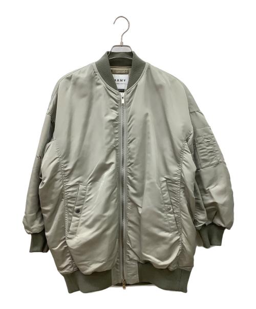 upper hights（アッパーハイツ）upper hights (アッパーハイツ) Upper hights　　MA-1ジャケット グレージュ サイズ:1の古着・服飾アイテム