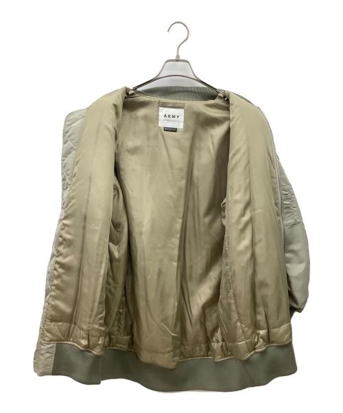 upper hights（アッパーハイツ）upper hights (アッパーハイツ) Upper hights　　MA-1ジャケット グレージュ サイズ:1の古着・服飾アイテム