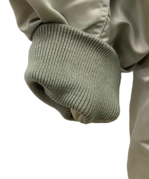 upper hights（アッパーハイツ）upper hights (アッパーハイツ) Upper hights　　MA-1ジャケット グレージュ サイズ:1の古着・服飾アイテム