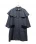TSUHARU by Samansa Mos2（ツハル バイ サマンサモスモス）の古着「レースポケットポンチョコート」｜ネイビー