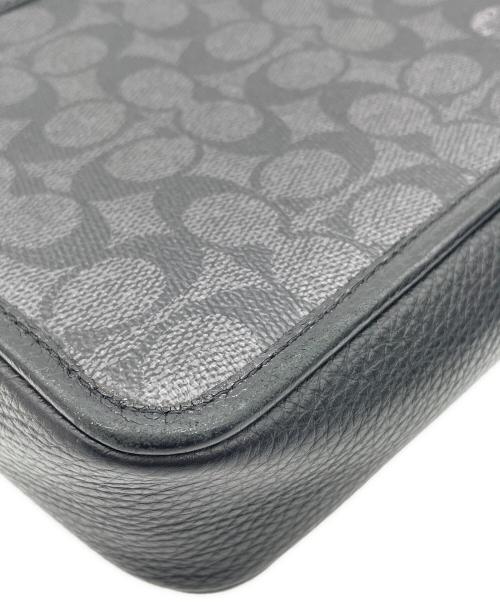 COACH（コーチ）COACH (コーチ) COACH ショルダーバッグ シグネチャー ブラックの古着・服飾アイテム