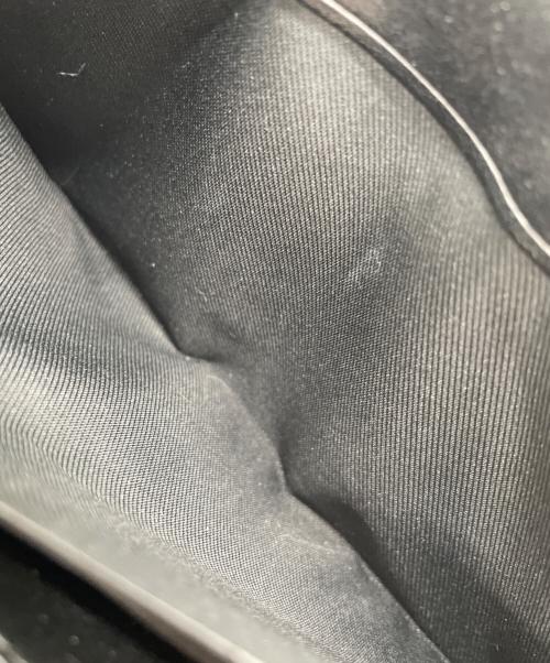 COACH（コーチ）COACH (コーチ) COACH　シグネチャー　ラウンドファスナー財布 ブラック×ベージュの古着・服飾アイテム