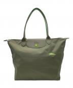 LONGCHAMPロンシャン）の古着「トートバッグ」｜グリーン
