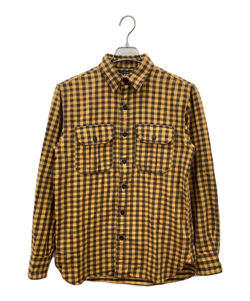 RRL（ダブルアールエル）RRL (ダブルアールエル) ネルシャツ オレンジ サイズ:SPの古着・服飾アイテム