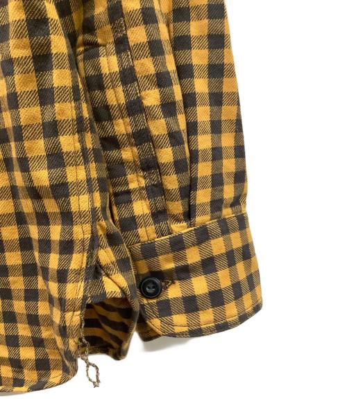 RRL（ダブルアールエル）RRL (ダブルアールエル) ネルシャツ オレンジ サイズ:SPの古着・服飾アイテム