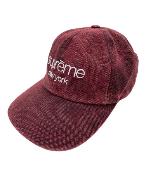 SUPREME（シュプリーム）SUPREME (シュプリーム) Supreme　キャップ ボルドーの古着・服飾アイテム