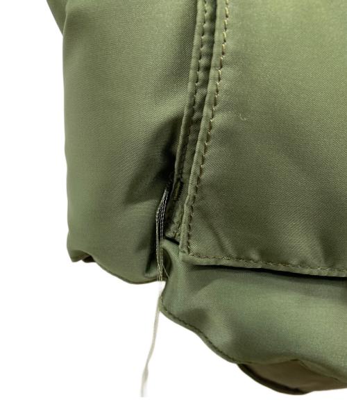 PORTER（ポーター）PORTER BEAMS (ビームス) RockyMountainFeatherBed (ロッキーマウンテンフェザーベッド) PORTER　BEAMS　RockyMountainFeatherBed　ダウンベスト グリーン サイズ:38の古着・服飾アイテム