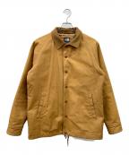 New Eraニューエラ）の古着「コーチジャケット」｜ブラウン