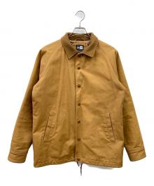 New Era（ニューエラ）の古着「コーチジャケット」｜ブラウン