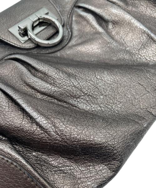 Salvatore Ferragamo（サルヴァトーレ フェラガモ）Salvatore Ferragamo (サルヴァトーレ フェラガモ) ハンドバッグ ブラウンの古着・服飾アイテム