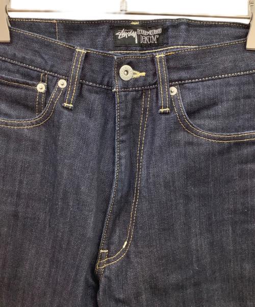 stussy（ステューシー）stussy (ステューシー) stussy　デニムパンツ　ROUGH＆RUGGED インディゴ サイズ:SIZE 76cm (W30)の古着・服飾アイテム
