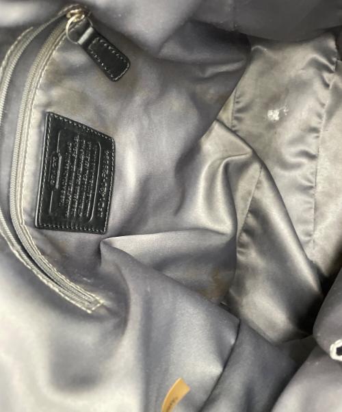 COACH（コーチ）COACH (コーチ) COACH　ホーボー　セミショルダーバッグ ブラックの古着・服飾アイテム