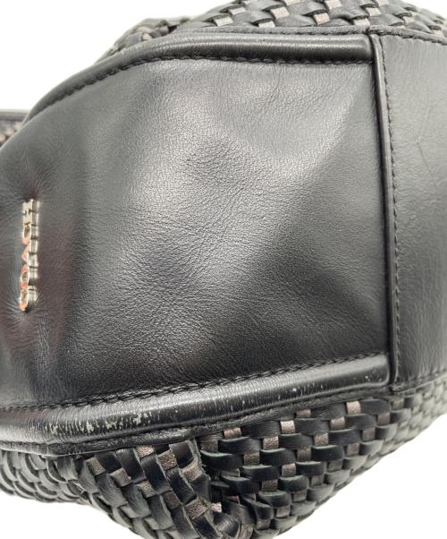 COACH（コーチ）COACH (コーチ) COACH　ホーボー　セミショルダーバッグ ブラックの古着・服飾アイテム