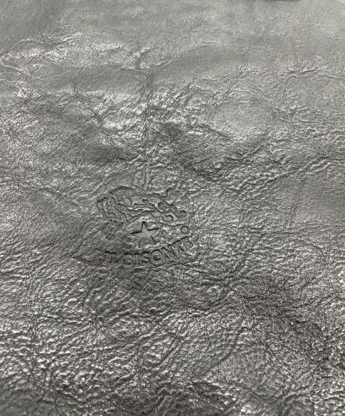 IL BISONTE（イル ビゾンテ）IL BISONTE (イル ビゾンテ) レザートートバッグ ブラックの古着・服飾アイテム