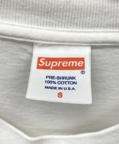 SUPREME（シュプリーム）Supreme (シュプリーム) 半袖カットソー ホワイト サイズ:Sの古着・服飾アイテム