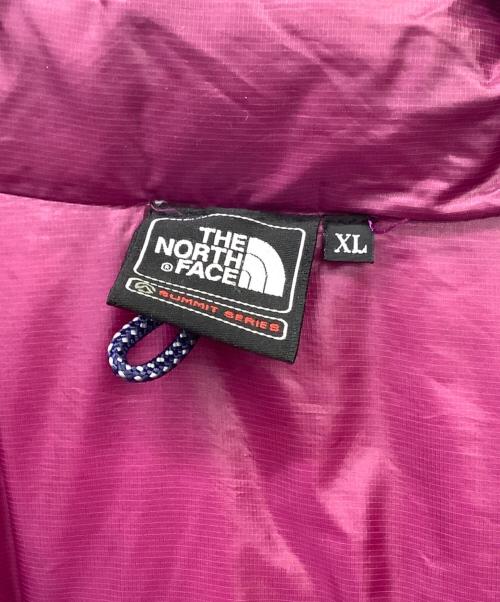 THE NORTH FACE（ザ ノース フェイス）THE NORTH FACE (ザ ノース フェイス) THE NORTH FACE　アコンカグアジャケット　サミットシリーズ　 パープル サイズ:XLの古着・服飾アイテム