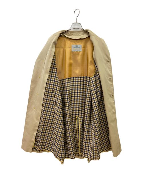 Aquascutum（アクアスキュータム）Aquascutum (アクアスキュータム) ステンカラーコート ベージュ サイズ:不明の古着・服飾アイテム