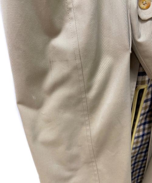 Aquascutum（アクアスキュータム）Aquascutum (アクアスキュータム) ステンカラーコート ベージュ サイズ:不明の古着・服飾アイテム