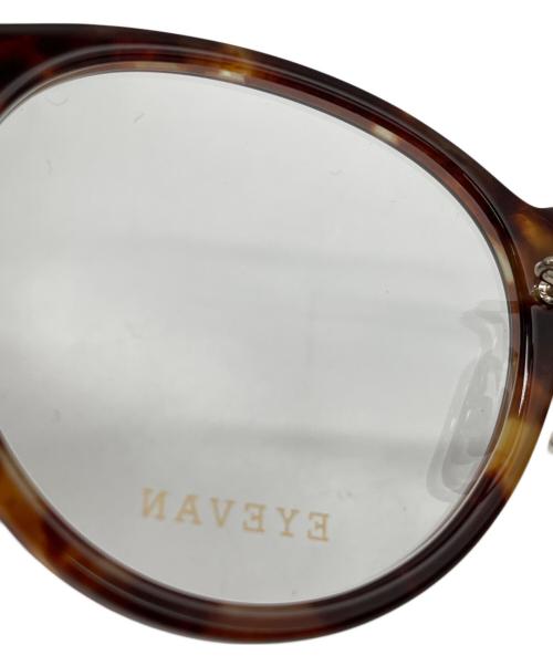 EYEVAN（アイヴァン）EYEVAN (アイヴァン) 伊達眼鏡 ブラウン サイズ:46?22-145の古着・服飾アイテム