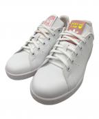 adidasアディダス）の古着「adidas ローカットスニーカー　STANSMITH」｜ホワイト×ピンク