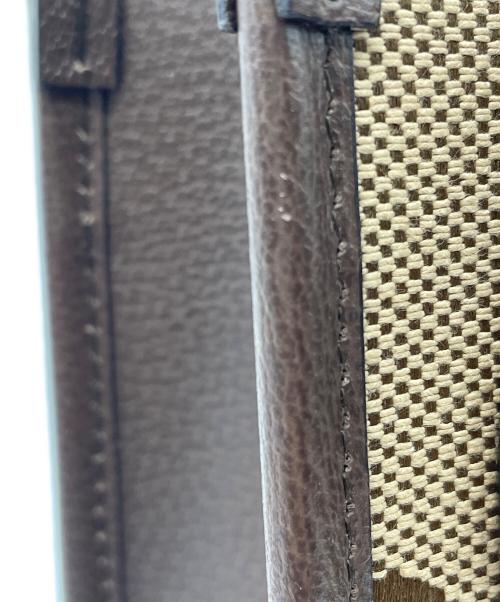 GUCCI（グッチ）GUCCI (グッチ) GUCCI  2WAYバッグ ジャンボGG ベージュ×ブラウンの古着・服飾アイテム