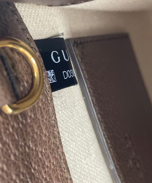 GUCCI（グッチ）GUCCI (グッチ) GUCCI  2WAYバッグ ジャンボGG ベージュ×ブラウンの古着・服飾アイテム