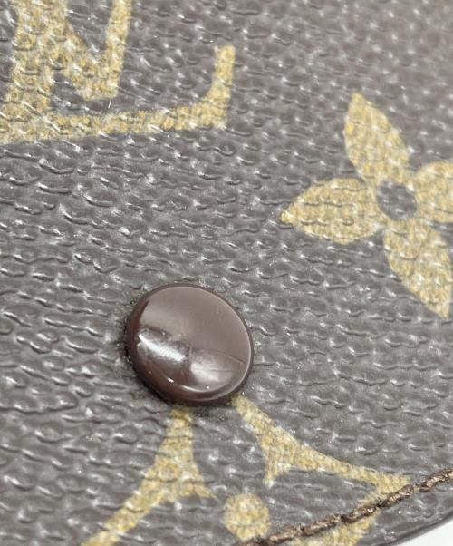 LOUIS VUITTON（ルイ ヴィトン）LOUIS VUITTON (ルイ ヴィトン) LOUIS  VUITTON 小銭入れ　ポルトモネ・クゼ ブラウンの古着・服飾アイテム