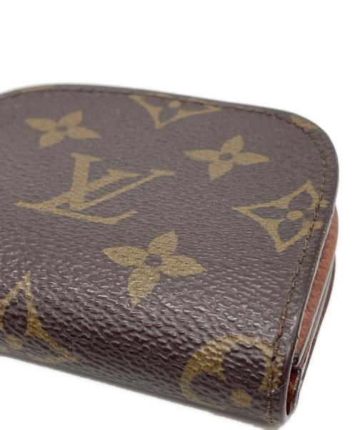 LOUIS VUITTON（ルイ ヴィトン）LOUIS VUITTON (ルイ ヴィトン) LOUIS  VUITTON 小銭入れ　ポルトモネ・クゼ ブラウンの古着・服飾アイテム