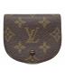 LOUIS VUITTON（ルイ ヴィトン）の古着「LOUIS  VUITTON 小銭入れ　ポルトモネ・クゼ」｜ブラウン