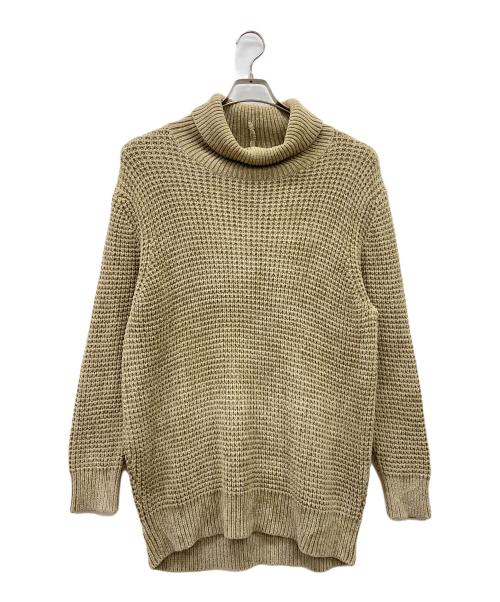 ABYTS（エーバイティーエス）ABYTS (エーバイティーエス) 厚手ニット ベージュ サイズ:2の古着・服飾アイテム