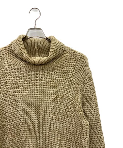 ABYTS（エーバイティーエス）ABYTS (エーバイティーエス) 厚手ニット ベージュ サイズ:2の古着・服飾アイテム