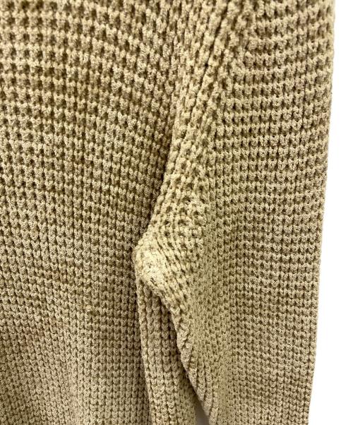 ABYTS（エーバイティーエス）ABYTS (エーバイティーエス) 厚手ニット ベージュ サイズ:2の古着・服飾アイテム