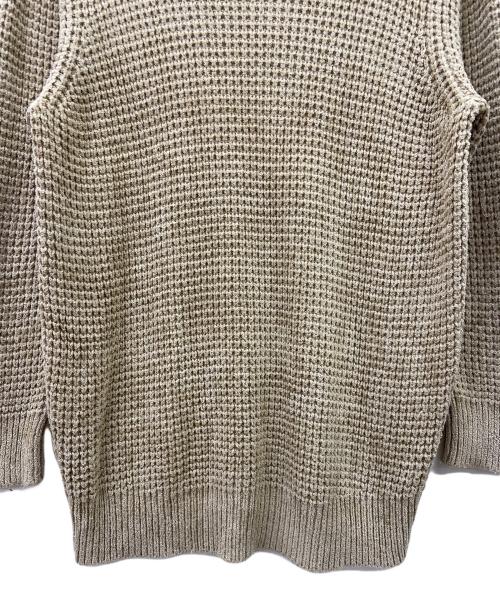 ABYTS（エーバイティーエス）ABYTS (エーバイティーエス) 厚手ニット ベージュ サイズ:2の古着・服飾アイテム