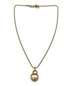 Christian Diorクリスチャン ディオール）の古着「Christian Dior　サークルネックレス」｜ゴールドカラー