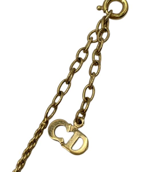 Christian Dior（クリスチャン ディオール）Christian Dior (クリスチャン ディオール) Christian Dior　サークルネックレス ゴールドカラーの古着・服飾アイテム