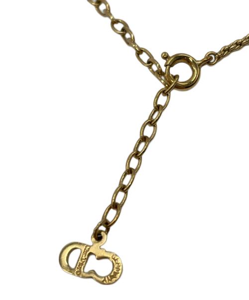 Christian Dior（クリスチャン ディオール）Christian Dior (クリスチャン ディオール) Christian Dior　サークルネックレス ゴールドカラーの古着・服飾アイテム
