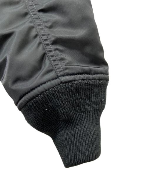 ALPHA（アルファ）ALPHA (アルファ) DUFFER (ダファー) ALPHA　DUFFER　MA-1ジャケット ブラック サイズ:Sの古着・服飾アイテム