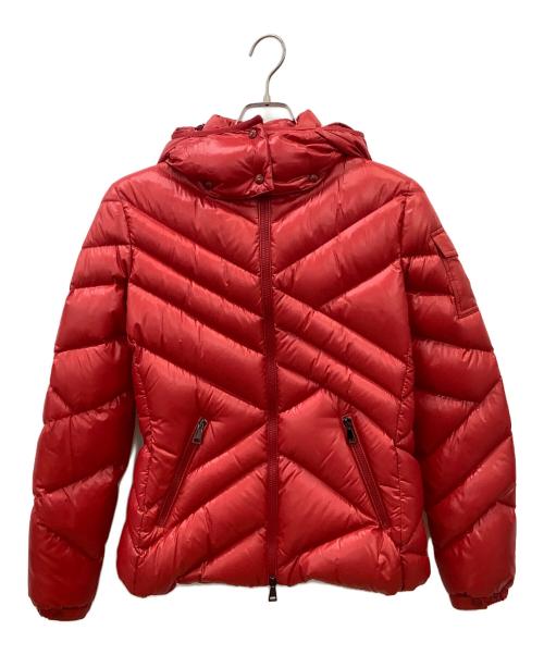 MONCLER（モンクレール）MONCLER (モンクレール) MONCLER　ダウンジャケット　MOYADE GIUBBOTTO レッド サイズ:1の古着・服飾アイテム