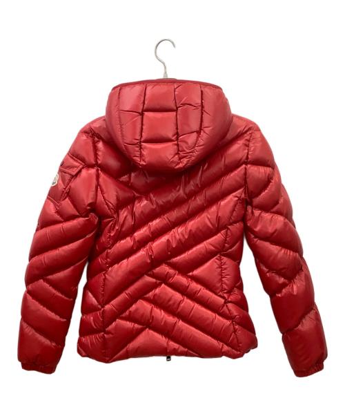 MONCLER（モンクレール）MONCLER (モンクレール) MONCLER　ダウンジャケット　MOYADE GIUBBOTTO レッド サイズ:1の古着・服飾アイテム