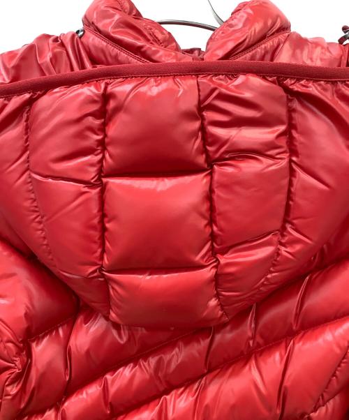 MONCLER（モンクレール）MONCLER (モンクレール) MONCLER　ダウンジャケット　MOYADE GIUBBOTTO レッド サイズ:1の古着・服飾アイテム