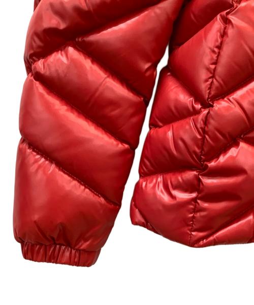 MONCLER（モンクレール）MONCLER (モンクレール) MONCLER　ダウンジャケット　MOYADE GIUBBOTTO レッド サイズ:1の古着・服飾アイテム