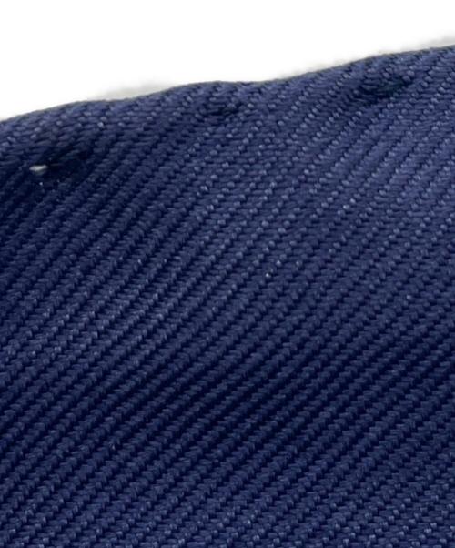 HERMES（エルメス）HERMES (エルメス) HERMES　カレ90  クリケティス　スカーフ ブルー×ホワイトの古着・服飾アイテム