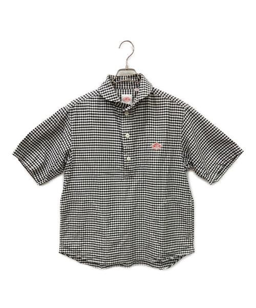 DANTON（ダントン）DANTON (ダントン) 半袖シャツ ブラック×ホワイト サイズ:SIZE42の古着・服飾アイテム