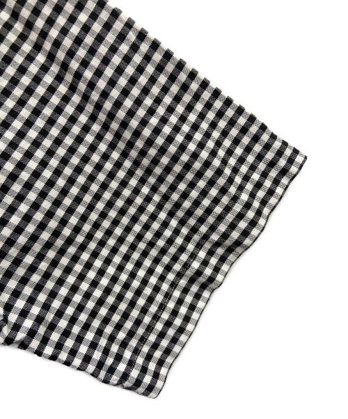 DANTON（ダントン）DANTON (ダントン) 半袖シャツ ブラック×ホワイト サイズ:SIZE42の古着・服飾アイテム